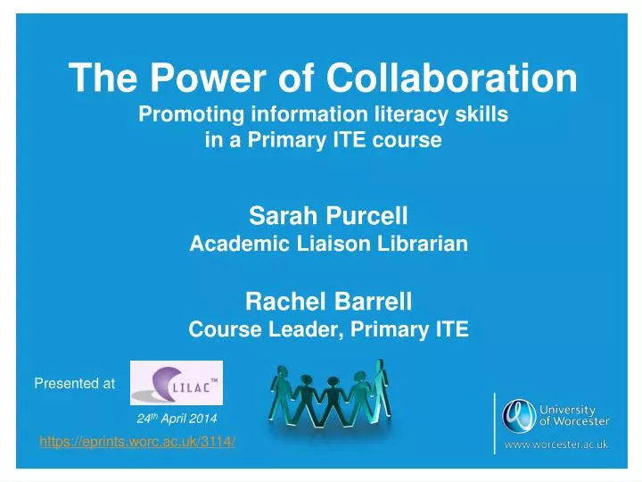 the power of collaboration promoting information literacy skills in a primary ite course