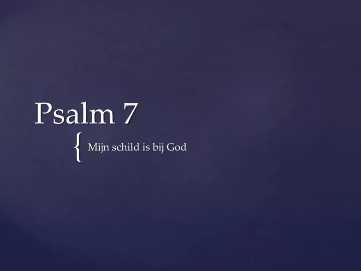 psalm 7