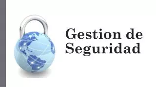 gestion de seguridad