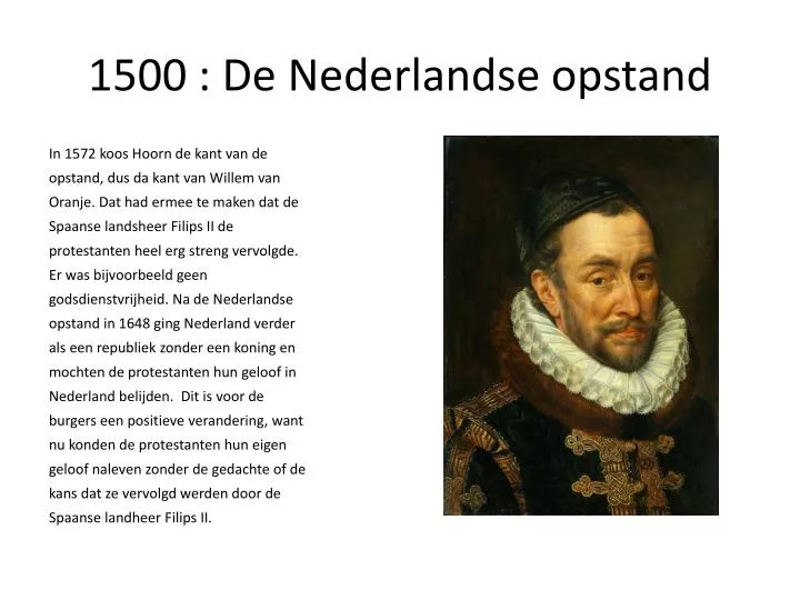 1500 de nederlandse opstand
