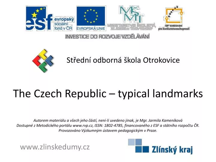 the czech republic typical landmarks