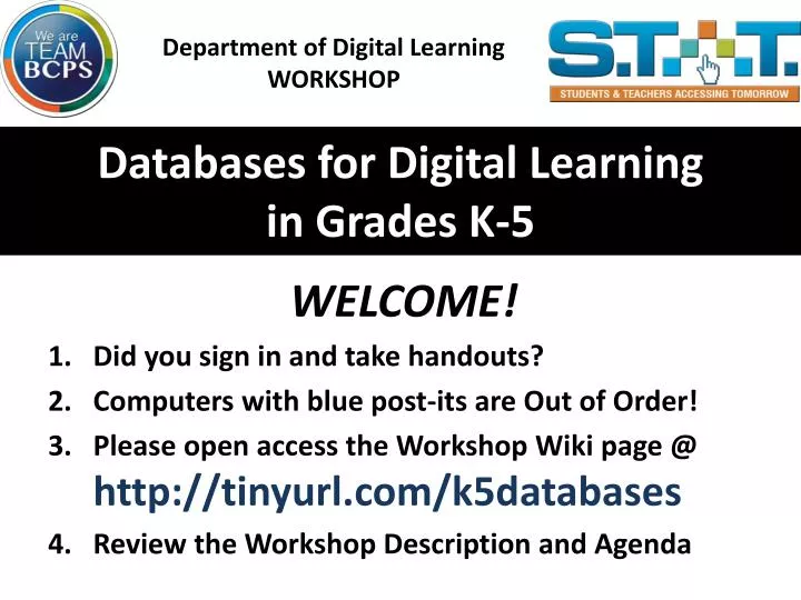 databases for digital learning in grades k 5