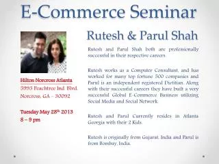 E-Commerce Seminar