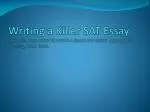 Why prepare and study exemplars? - slide 1
