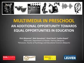 Multimedia as a means of communication for children