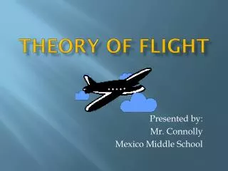 Theory of flight