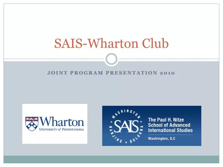 sais wharton club