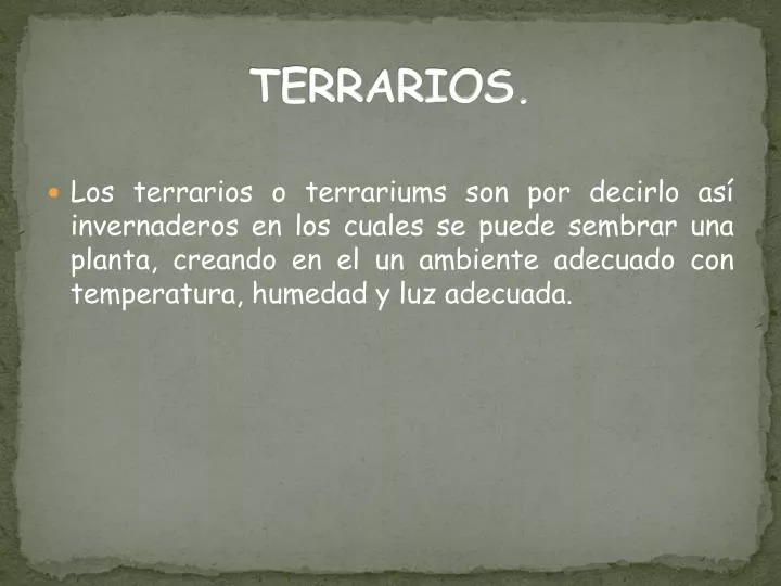 terrarios