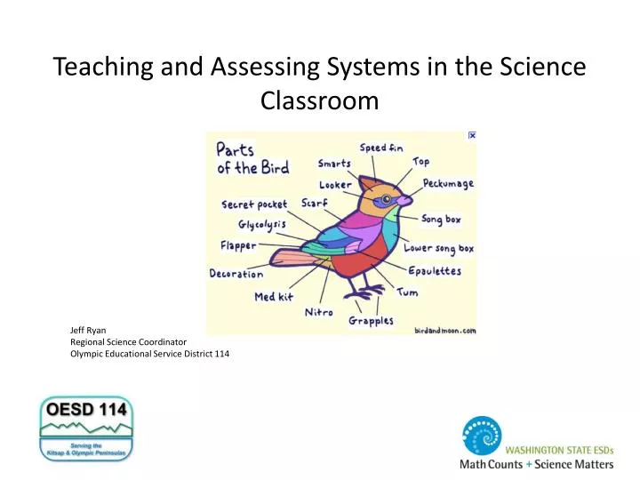 teaching and assessing systems in the science classroom