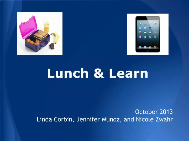 lunch learn