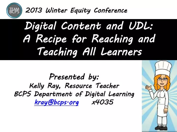 digital content and udl a recipe for reaching and teaching all learners