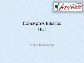 conceptos b sicos tic i