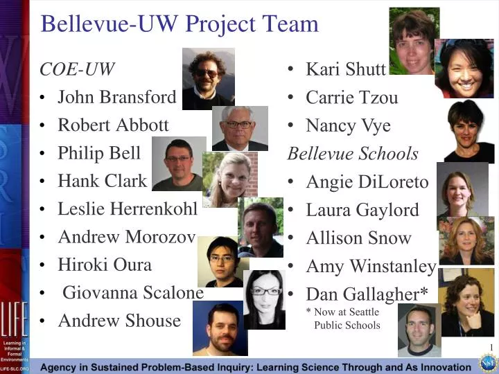 bellevue uw project team