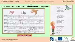 22 1 rozmanitost p rody podzim