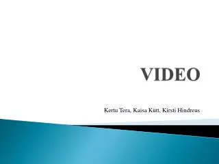 video