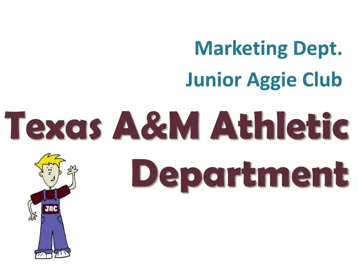 texas a m athletic department