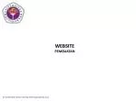 WEBSITE PEMBUATAN - slide 1