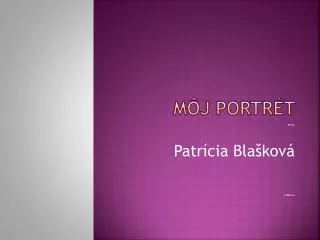 m j portr t