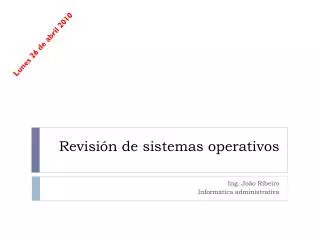 revisi n de sistemas operativos