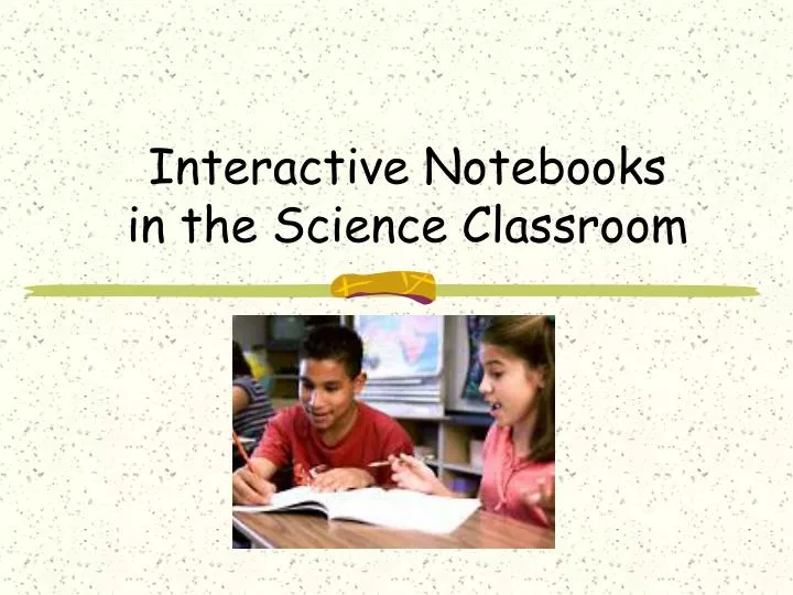 interactive notebooks in the science classroom