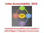 Index Accountability 2014 - slide 1