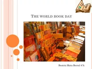 The world book day