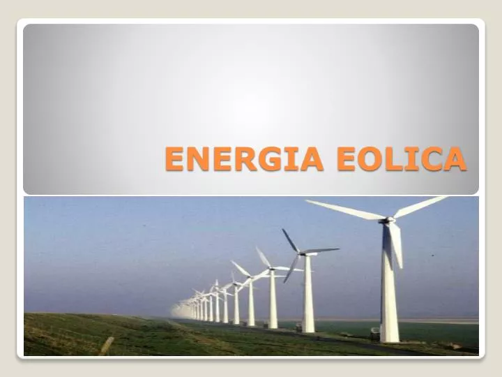 energia eolica