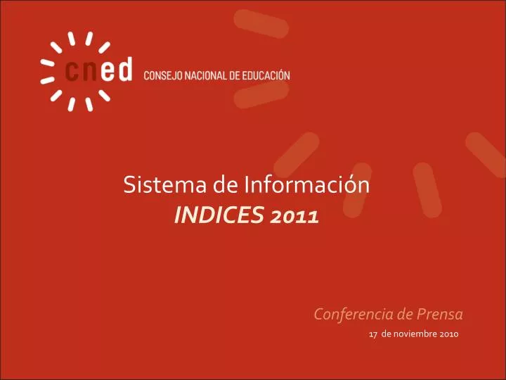 sistema de informaci n indices 2011