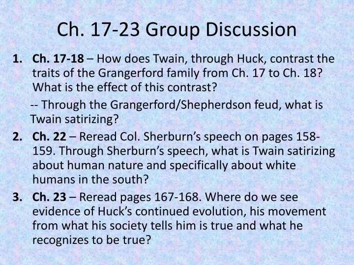 ch 17 23 group discussion