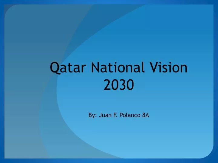 qatar national vision 2030