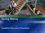 Saving Money - slide 1
