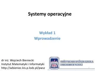 systemy operacyjne