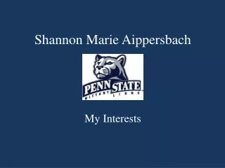 Shannon Marie Aippersbach
