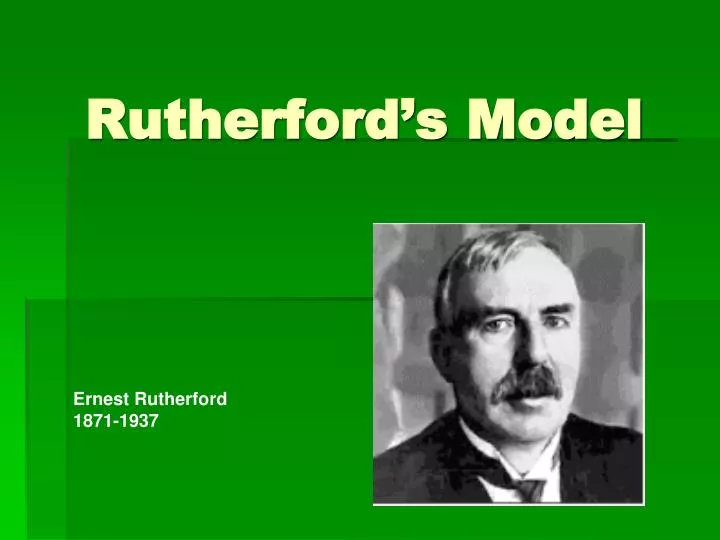 rutherford s model