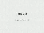 Understanding Modern Physics: The Schrödinger Equation and Atomic Models - slide 1