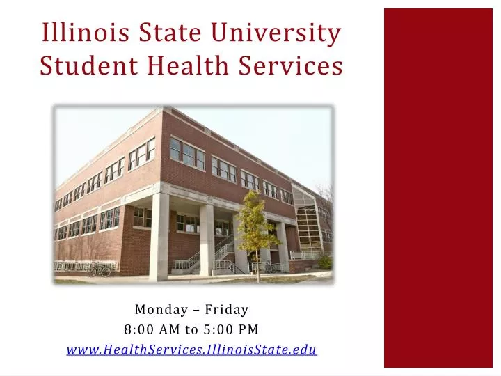 illinois state university student health services