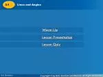 Understanding Angles and Lines: Parallel, Perpendicular, and Transversal Concepts - slide 1