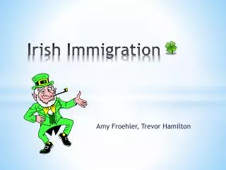 Irish Immigration