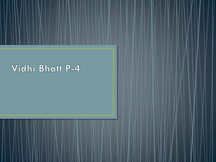 vidhi bhatt p 4
