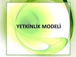 yetk nl k model