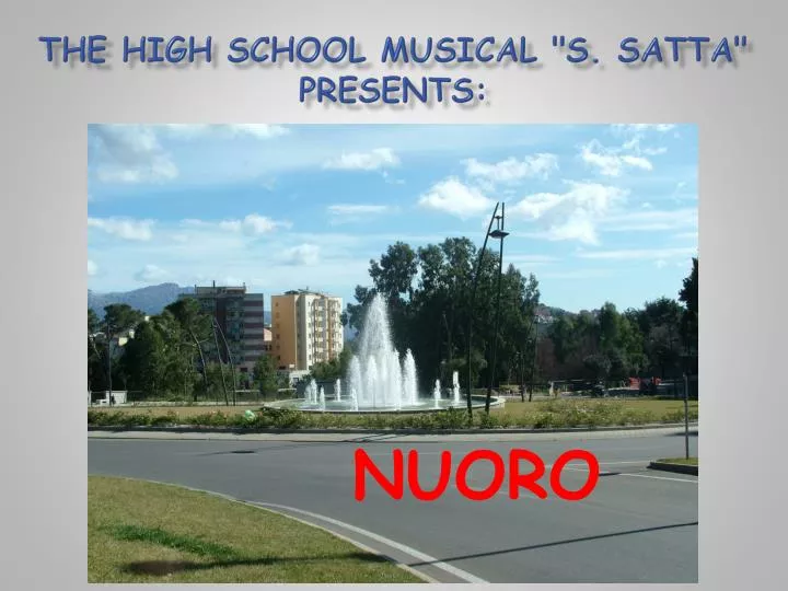 the high school musical s satta presents