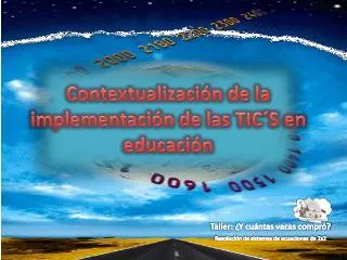contextualizaci n de la implementaci n de las tic s en educaci n