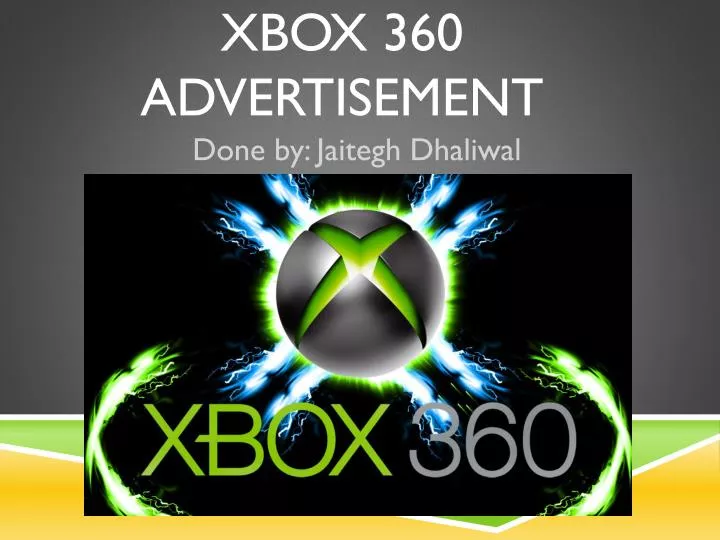 xbox 360 advertisement
