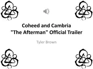Coheed and Cambria &quot; The Afterman &quot; Official Trailer