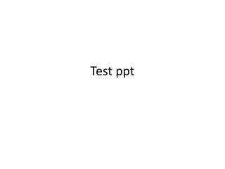 test ppt
