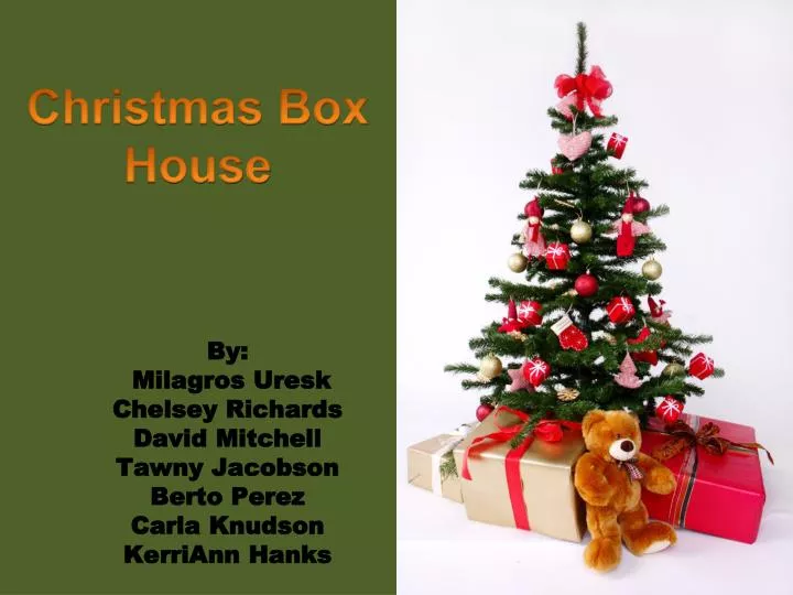 christmas box house