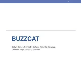 Buzzcat