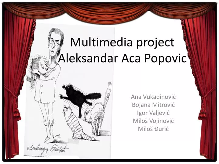 multimedia project aleksandar aca popovic