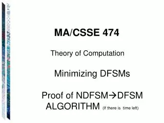 MA/CSSE 474