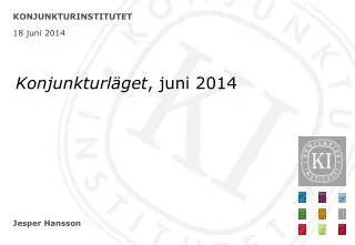 konjunkturinstitutet